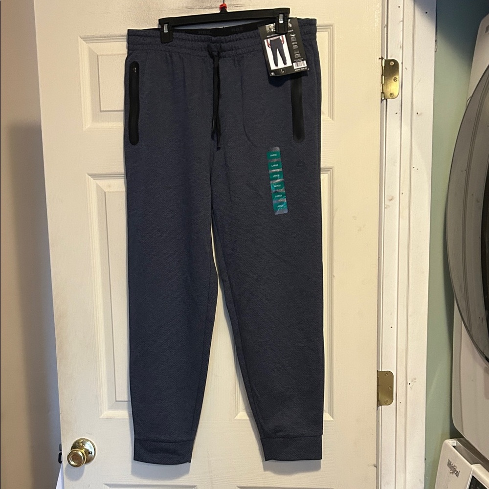 RBX Gray Textured Joggers Size Large